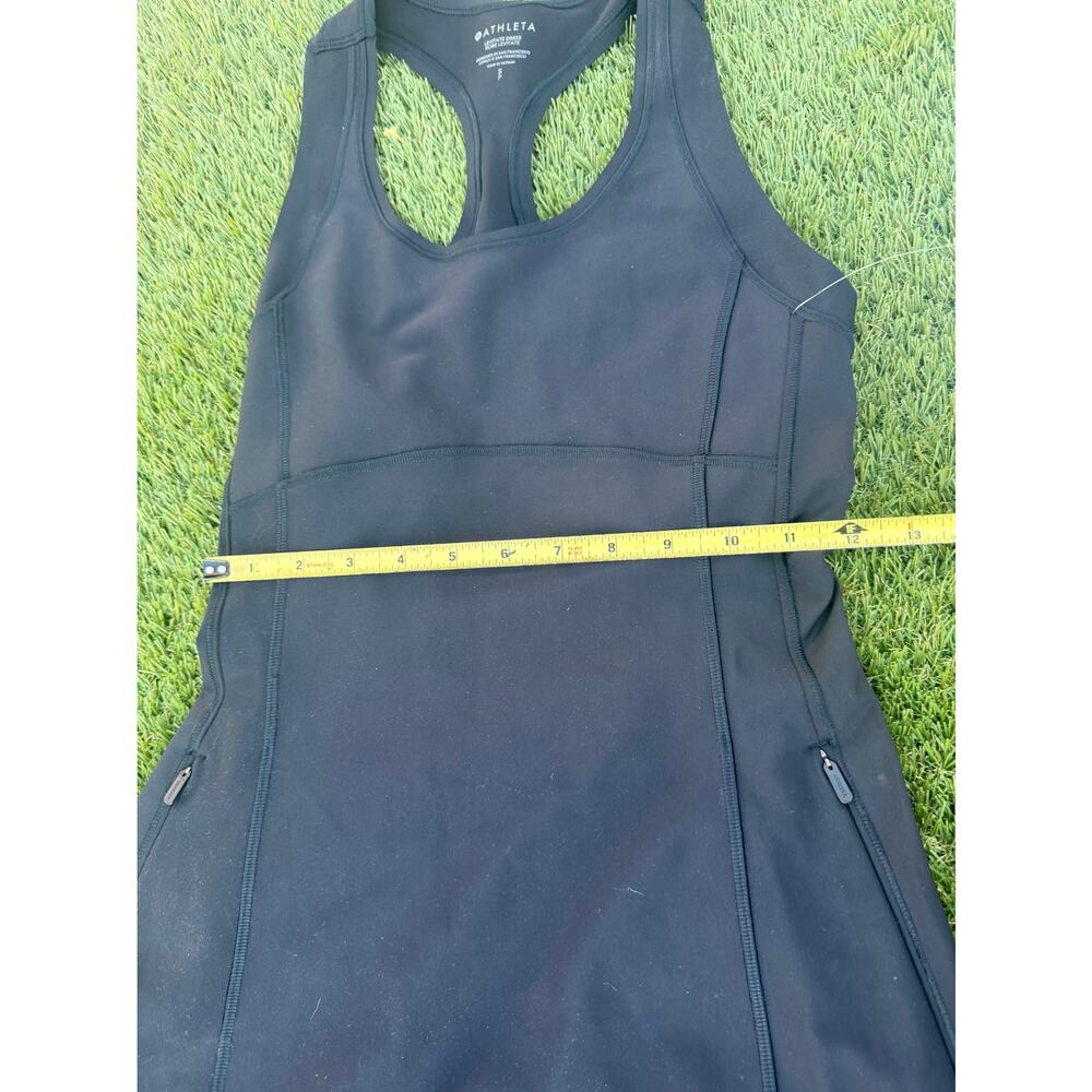 NEW Athleta Levitate Dress Black Women's Sz S Tennis Golf Athletic NWT - Picture 5 of 7